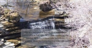 Clifty Falls State Park in Indiana. Priorities and grace.