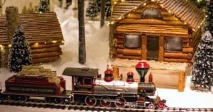 Favorite Christmas presents train Christmas tree
